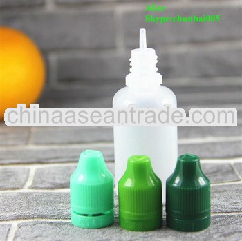 eliquids 30ml bottles childproof tamper cap with long tip TUV/SGS certificate