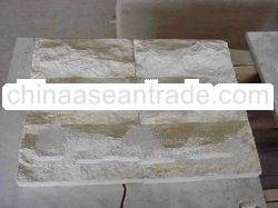 Nimbus Cream Split Face Marble: Marble Exterior Wall Cladding Stone