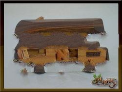 Vw Combi Wooden Craft