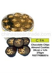 halal chocolate chips almond cookies
