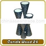 WOODED CANDLE