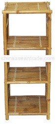 BF-13021 - Bamboo shelves and storage - Bamboo Shelf End Table