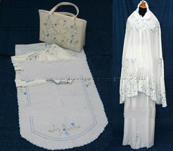 MK - 03 Embroidered Praying Clothes (Mukena)