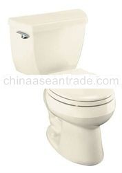 Kohler K-3577-47 Wellworth 1.28 gpf Round-Front Toilet