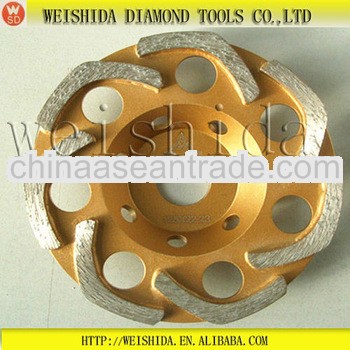 excellent production boomerang grinding cup wheel for stone