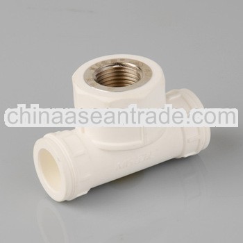 export pipe fitting female reducing tee threaded