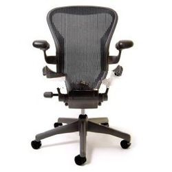 Aeron Chair Basic by Herman Miller- Graphite Frame Size C