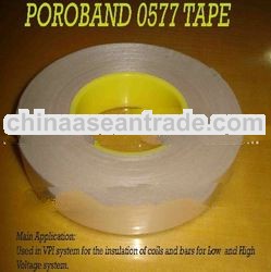  High Voltage 50M Poroband 0577 PVC Electrical Insulation Tape