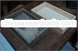 High Quality Dining Ware Rectangular Marble Tray