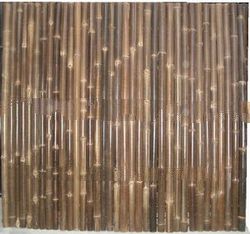 bamboo rolled fence