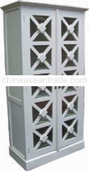 Double Criss Cross Cabinet