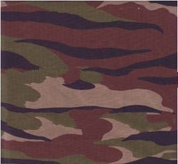 High Quality Ribstop Printed Army Fabric