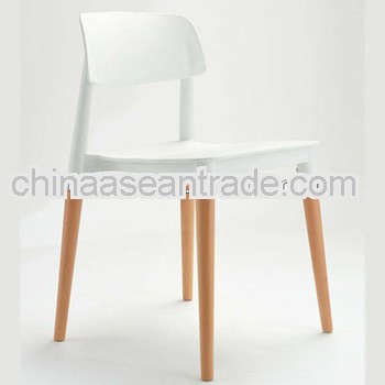 famous design modern plastic-wooden dining chair/office chair