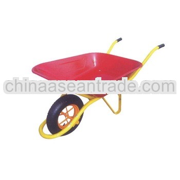 farm hand tools red metal tray wheelbarrow WB6408