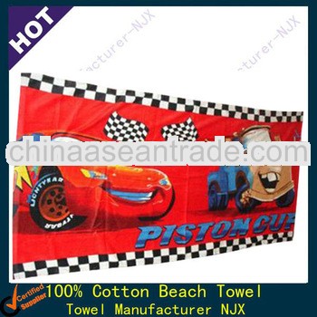 fashion promotional item cotton childs beach towel