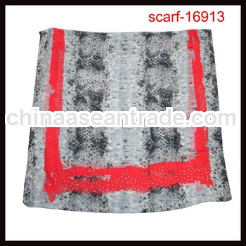 fashion scarf animal print new design