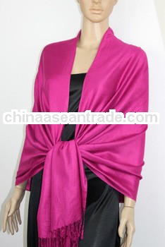 fashion solid color scarf, beautiful scarf high quality solid color viscose pashmina scarves wholesa