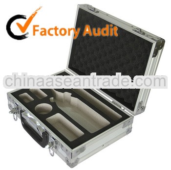 fashionable silver EVA Aluminum tool case