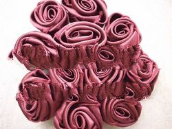 Handmade Fabric Rose For Wreath xmas supplies