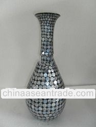 home decoration, Mother of pearl, Ceramic vase