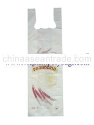 T-shirt plastic bag made in 