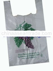 T-shirt plastic bag made in 