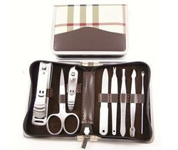 High Quality Eight Pcs Pack Steel Manicure Set