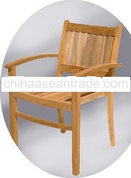 Stacking chair - Teak garden furniture and teak outdoor furniture