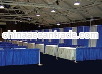 flexible Aluminum pipe & curtain for event