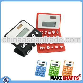 flexible calculator machine for promotion gift