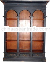 Villa Bookcase W/ 3 Drawers