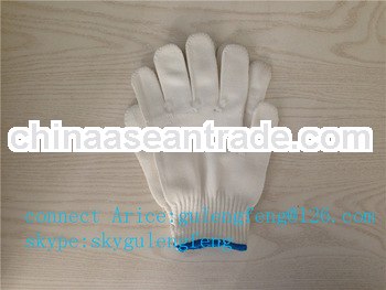 fluorescent nylon gloves nylon working gloves