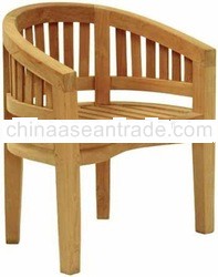 Teak Garden Furniture Banana Chair