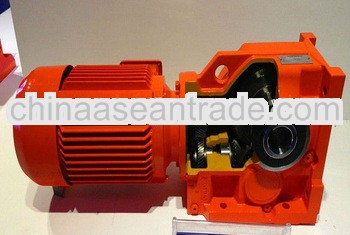 foot mounted Helical electric geared motor gearbox