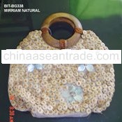 Natural Coco Bag Shell Combination