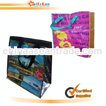 free sample and laminated pp shopping bag for sale