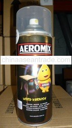 Aeromix Wood Varnish Aerosol Spray Paint