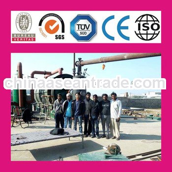 fully continuous automatic feeding tyre recycling machine