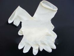 surgical latex gloves