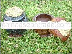 High Quality Fashion Design Top Metal Carved Wooden Box