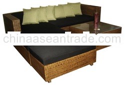 Corner sofa setting