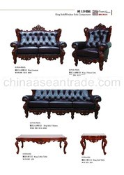  Mahogany Jepara Furniture, King Sofa