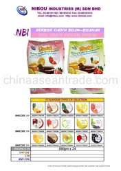 NBI Dadih Soya Fruits Pudding Powder (380g x 24 pkts)