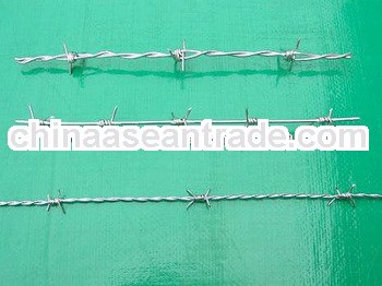 galvanized barbed wire(pvc coated) Factory