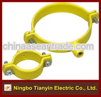 galvanized steel tube clamp without rubber