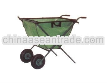 garden tool set WB0407 dual wheel wheel barrow