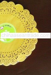 Colored Round Aluminium Foil Paper Doily