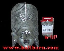 Bali Bronze Mask | Goddess | 14