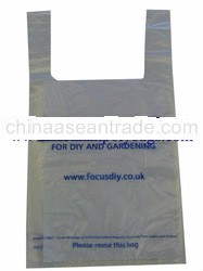 T-shirt plastic bag made in 