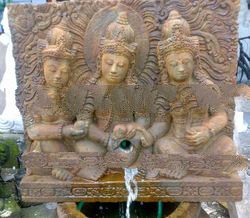 Small Relief with fountain